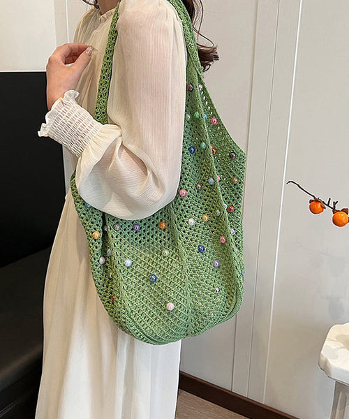 Large Capacity New Beige Versatile Satchel Bag Handbag II034 Bag-BGS240825