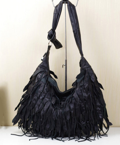Leisure Sheepskin Tassel Shoulder Bag For Women HJ1052 Ada Fashion