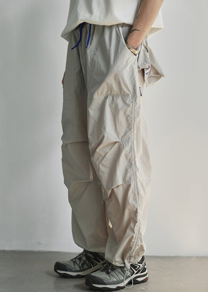 Cotton Waist Pockets Summer Elastic Grey Mens Light Pants FashionChic