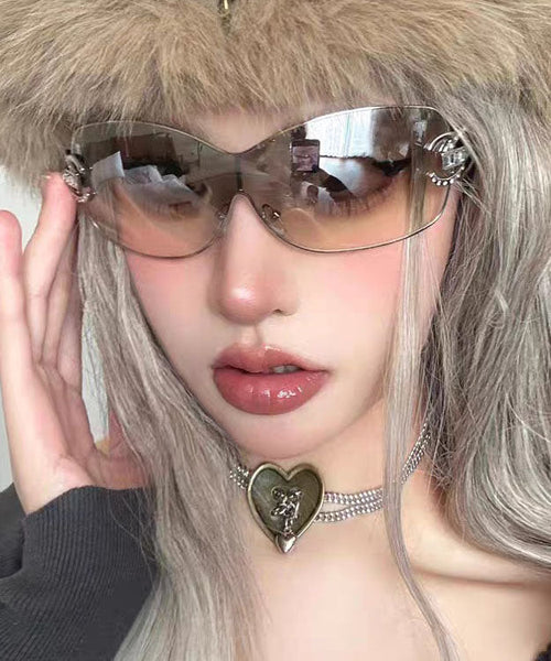 Loose Light Grey Outdoor Hiking Goggles Windproof Sunglasses XS1057 Ada Fashion