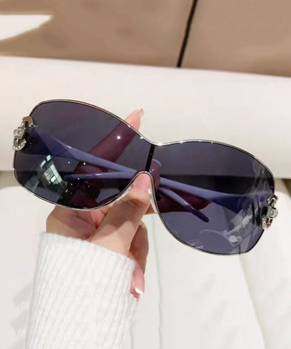 Loose Light Grey Outdoor Hiking Goggles Windproof Sunglasses XS1057 Ada Fashion