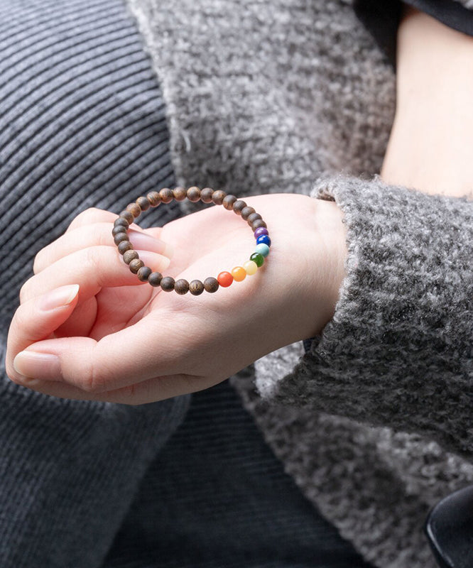Loose Rainbow Handmade Xiaomi Beads Bracele YI047 ABC