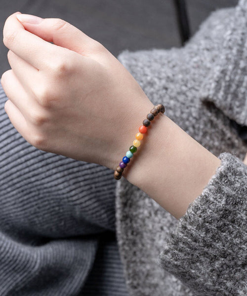 Loose Rainbow Handmade Xiaomi Beads Bracele YI047 ABC