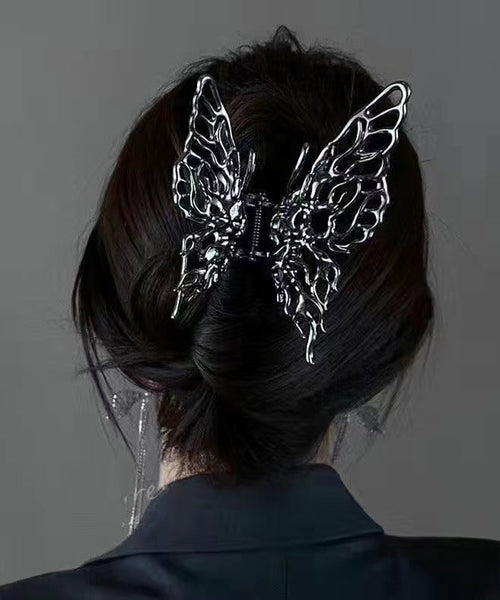Luxury Hollow Out Metal Butterfly Hair Claw For Women Girls Geometric YI035 ABC