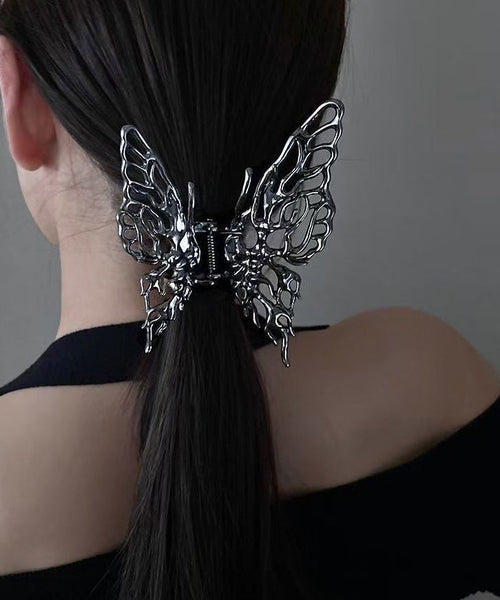 Luxury Hollow Out Metal Butterfly Hair Claw For Women Girls Geometric YI035 ABC
