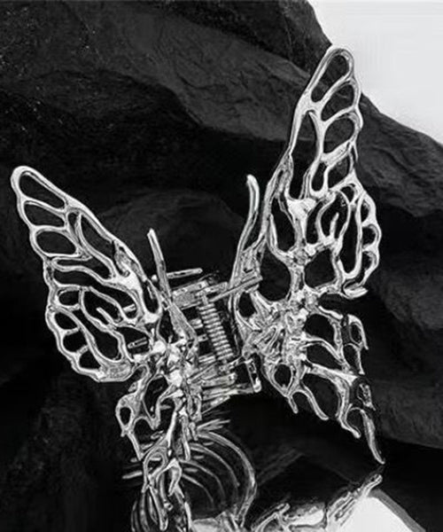 Luxury Hollow Out Metal Butterfly Hair Claw For Women Girls Geometric YI035 ABC