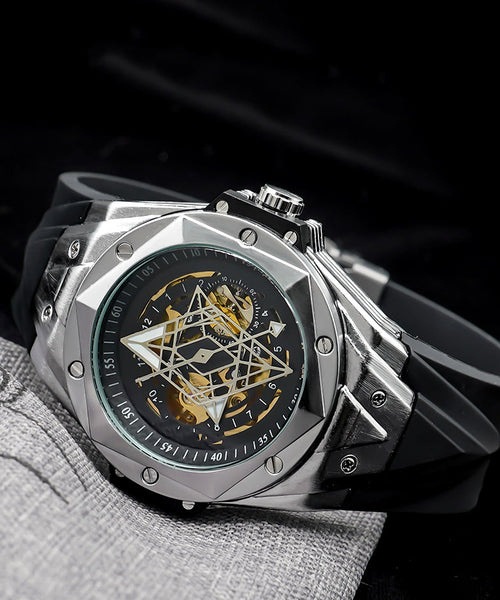 Glass Reinforced Men Rubber Silicone Fully Automatic Silk FashionChic