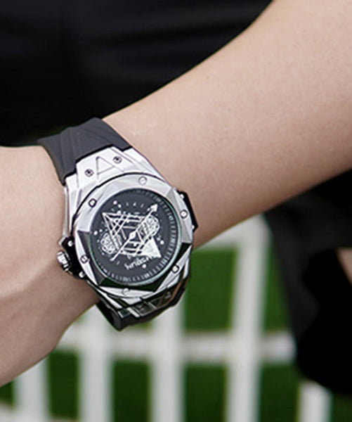 Glass Reinforced Men Rubber Silicone Fully Automatic Silk FashionChic