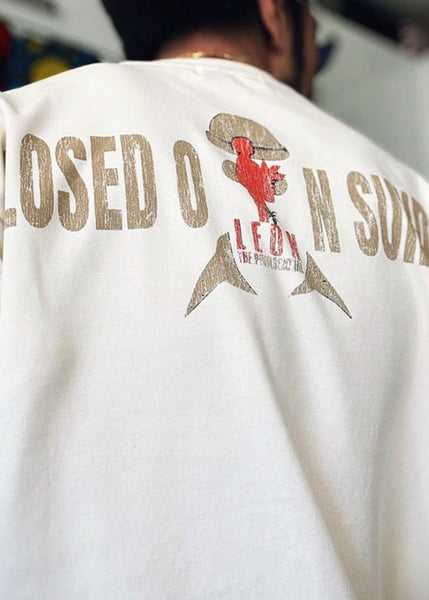 Neck Print T Cotton White Shirts Summer Modern Letter O FashionChic