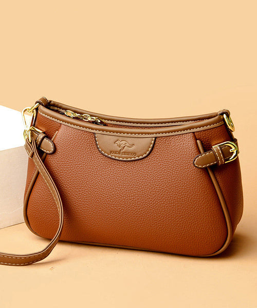 Durable Calf Leather New Beige Bag CrossBody FashionChic