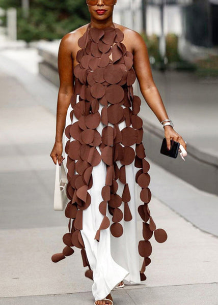 Nouveau haut asymétrique en coton noir à lacets, sans manches TL025