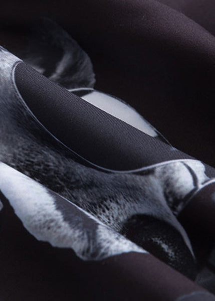 Shorts Up Mens Waist New Elastic Lace Summer Print Black Cotton FashionChic