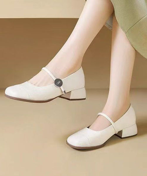 New Brown Faux Leather Loafer Shoes Splicing Buckle Strap YC018 ABC