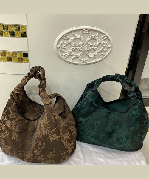 Chinese Style Coffee Bag Versatile Print New Shoulder FashionChic