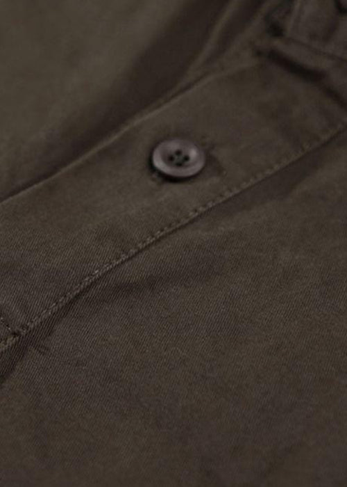 TC031 Cotton Spring Coffee Polo Shirts Mens Button Patchwork New