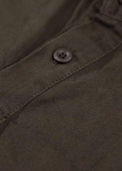 TC031 Cotton Spring Coffee Polo Shirts Mens Button Patchwork New