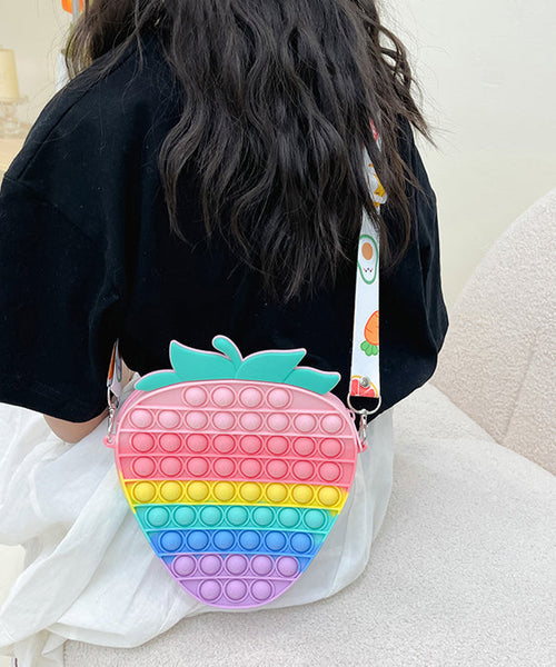New Cute Fashion Rainbow Kids Messenger Bag IU014 Bag-BGS240803