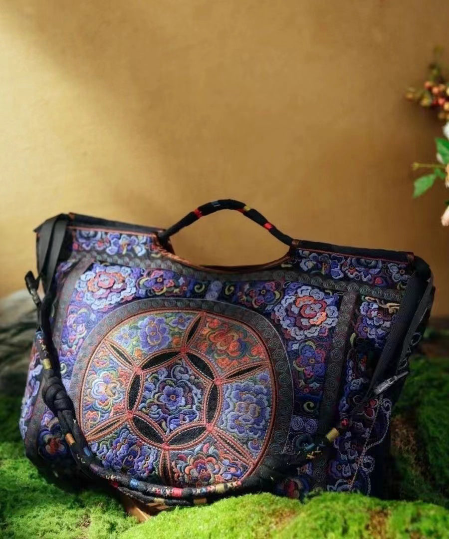 New Ethnic Style Embroidered Shoulder Crossbody Bag HJ1036 Ada Fashion