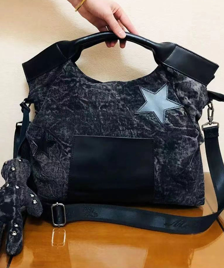 New Fashion Large Capacity Tote Single Shoulder Handbag QF021 Bag-BGS241017