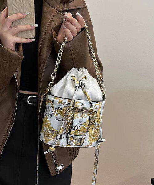 New Fashionable Black Printed Chain Crossbody Bag GG070 Bag-BGS240606