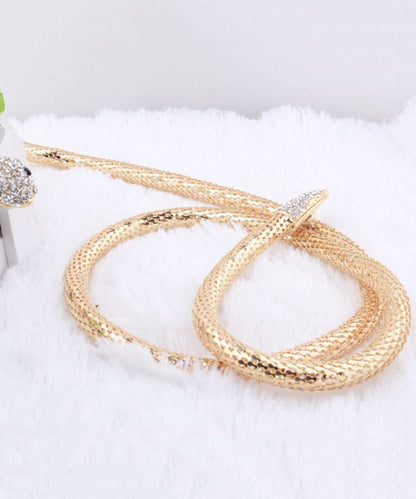 New Gold Copper Alloy Snake Shaped Necklace YA029 ABC