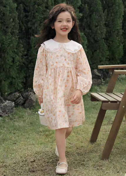 New Green Plaid Patchwork Cotton Girls Dresses Fall XZ010 FALL-MM-RCTZ-FDGL240618