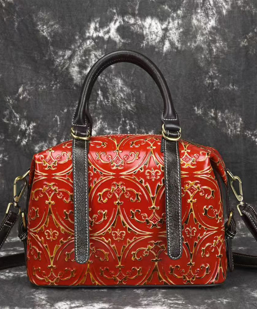 Embossed Vintage Silver Crossbody New Bag Handmade FashionChic