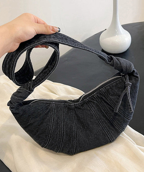 Japanese Blue Bag Versatile Light Denim Style Hobo New FashionChic