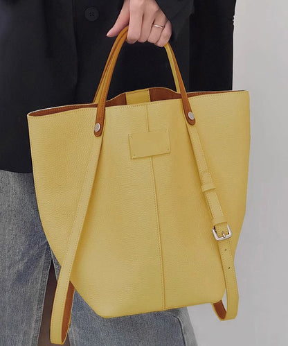 Bucket Capacity Minimalist Large New Bag Beige FashionChic