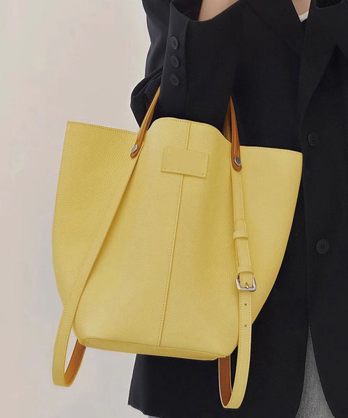 Bucket Capacity Minimalist Large New Bag Beige FashionChic