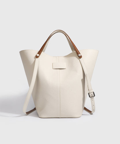 Bucket Capacity Minimalist Large New Bag Beige FashionChic