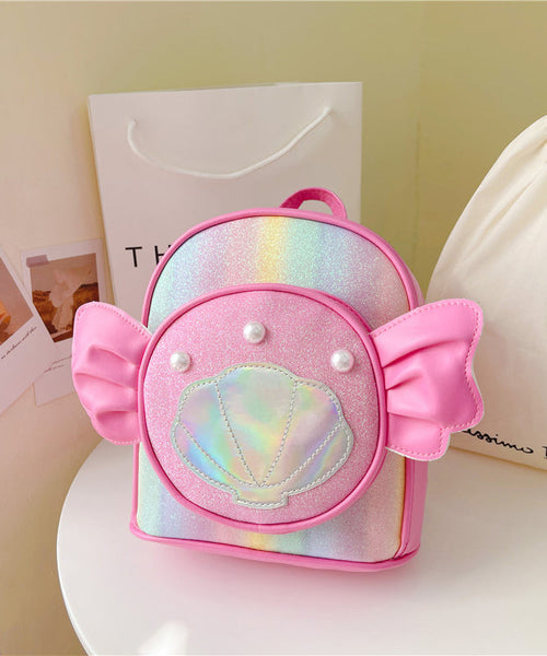 New Pink Princess Sparkling Children's Backpack Bag IU026 Bag-BGS240803