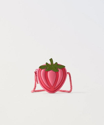 New Stylish Patchwork Strawberry Crossbody Bag IU023 Bag-BGS240803