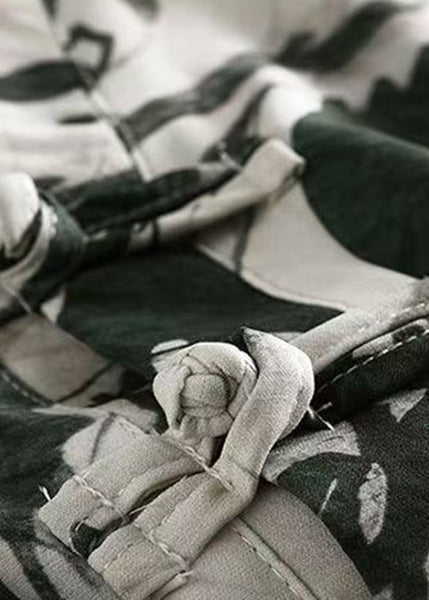 New Yellow Print Summer Mens Open Button T Side Silk Shirt Ice FashionChic