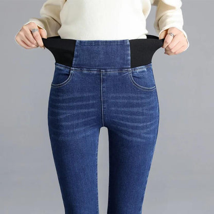 Tight Denim Plain Jeans  WD107 Furdela