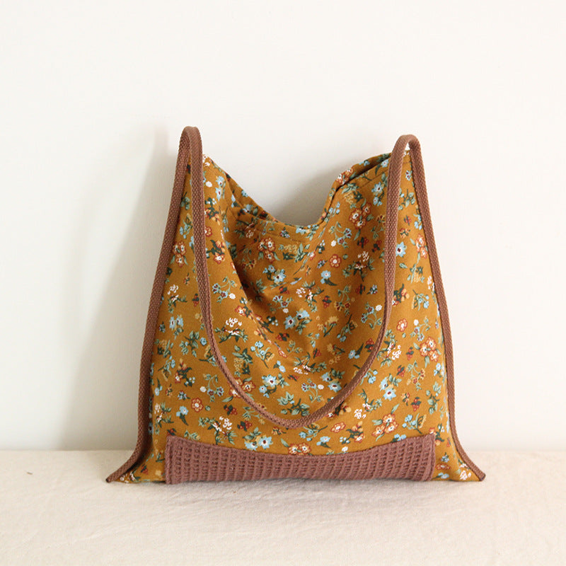 Niche Design Shoulder Canvas Bag Retro Style Bag OP1016 YYBB