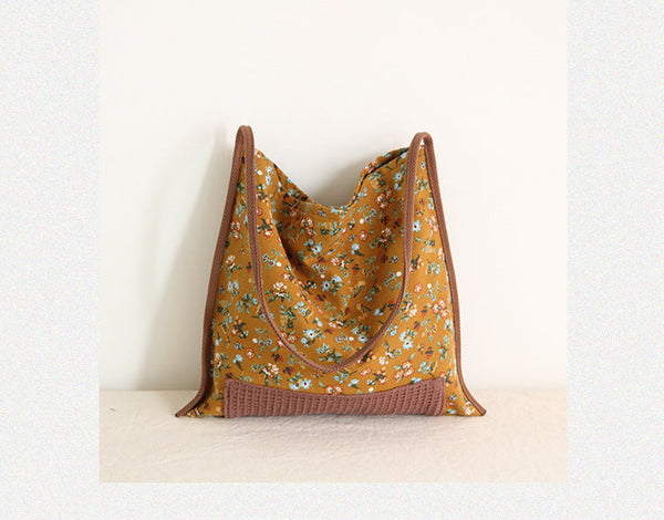 Niche Design Shoulder Canvas Bag Retro Style Bag OP1016 YYBB