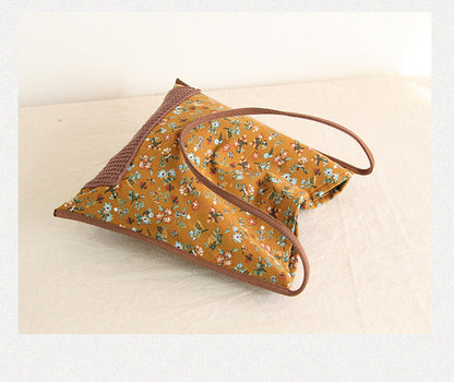 Niche Design Shoulder Canvas Bag Retro Style Bag OP1016 YYBB