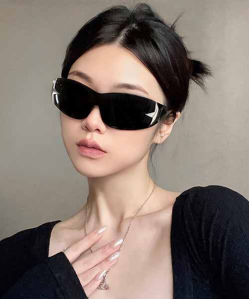 One Piece American Retro Large Frame Sunglasses XS1087 Ada Fashion