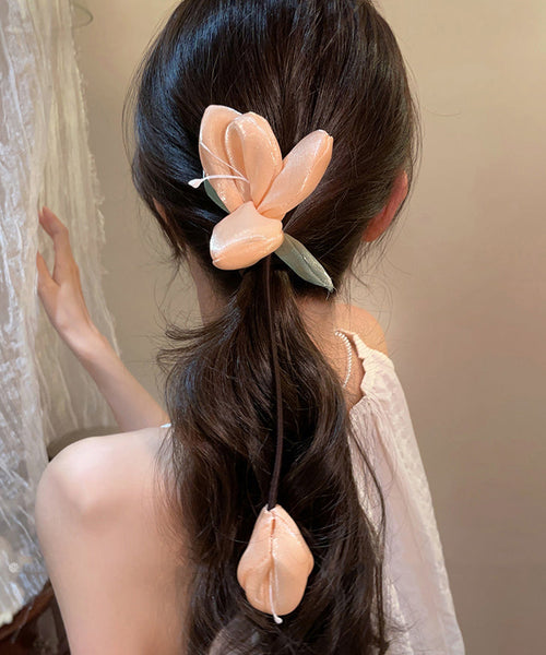 Bellflower Weaving Fabric Hair Band Orange FashionChic
