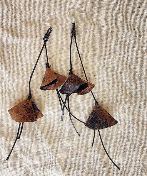 Sterling Silk Original Silver Earrings Black Drop Tassel FashionChic