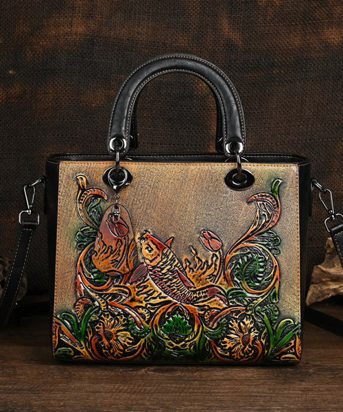 Original Chinese Style Handmade Embossed Tote Bandbag HJ1024 Ada Fashion