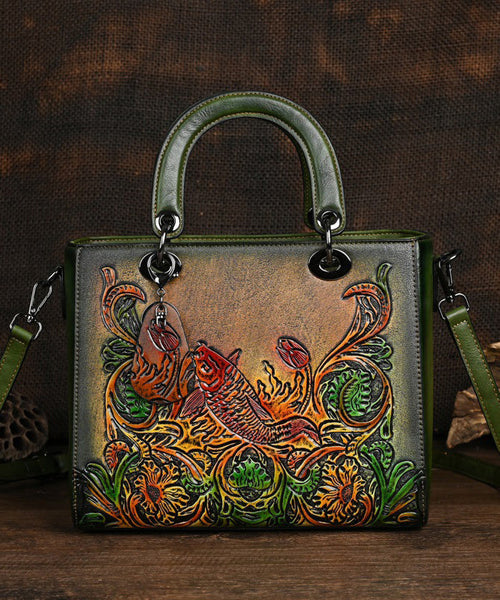 Original Chinese Style Handmade Embossed Tote Bandbag HJ1024 Ada Fashion