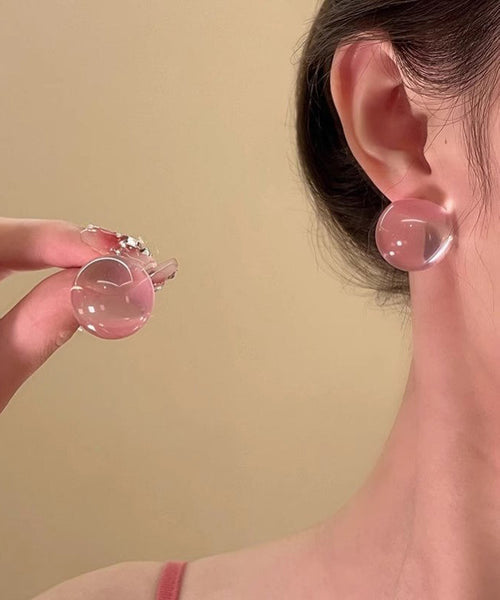 Stud Resin Alloy Original Design Blue Earrings FashionChic