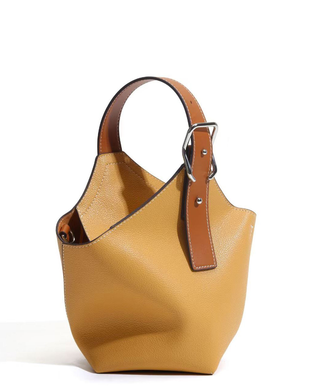 Brown Shoulder Original Bag Durable Solid Design FashionChic