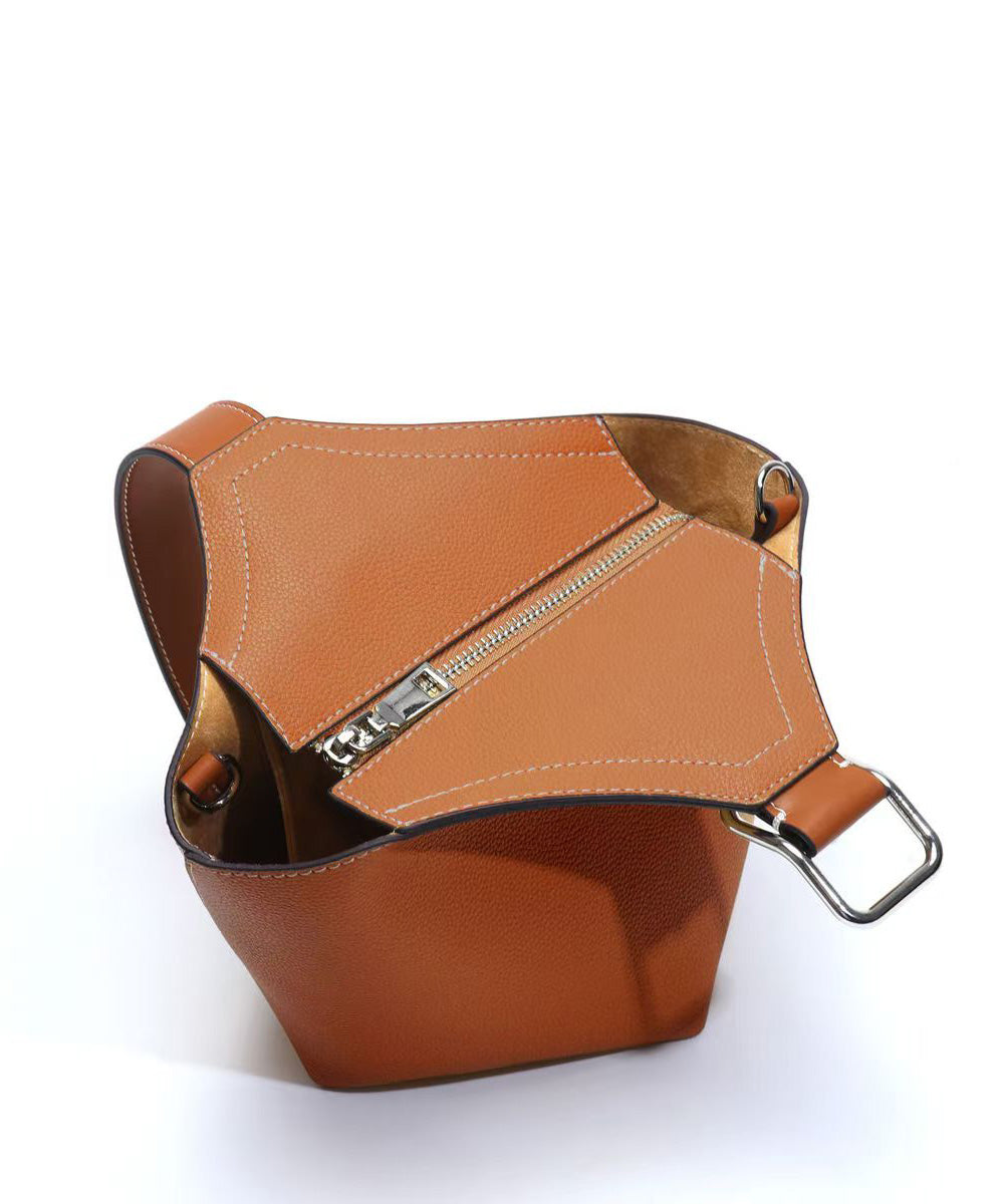Brown Shoulder Original Bag Durable Solid Design FashionChic