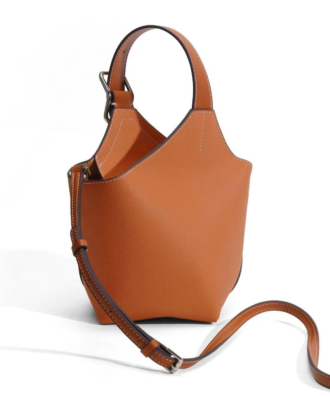 Brown Shoulder Original Bag Durable Solid Design FashionChic