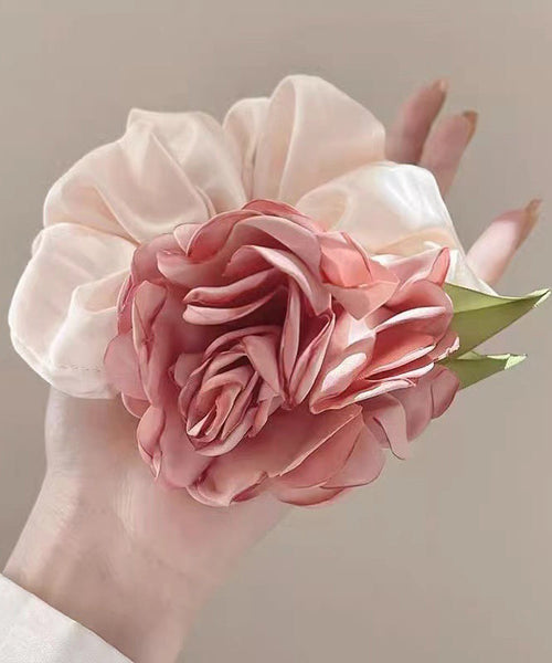 Rose Band Colorblock Design Silk Original Hair FashionChic