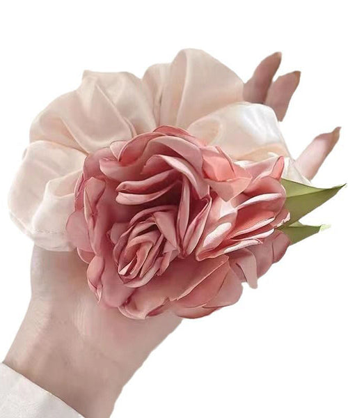 Rose Band Colorblock Design Silk Original Hair FashionChic
