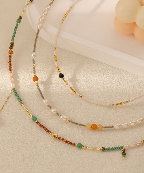 Alloy Original Breath Pendant Design Baby's Beading Gold Pearl FashionChic